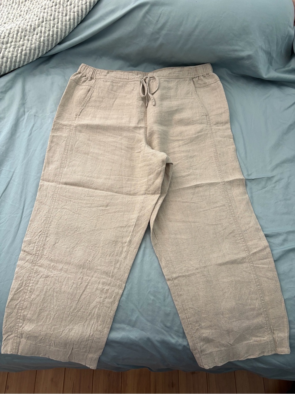 Orvis Linen Drawstring Women’s Capris